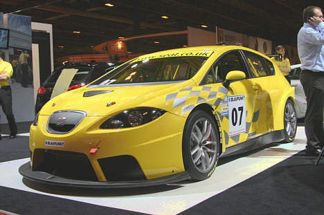 Dette er den ene Seat Leon som teamet vil bruge i deres BTCC indsats i 2007.